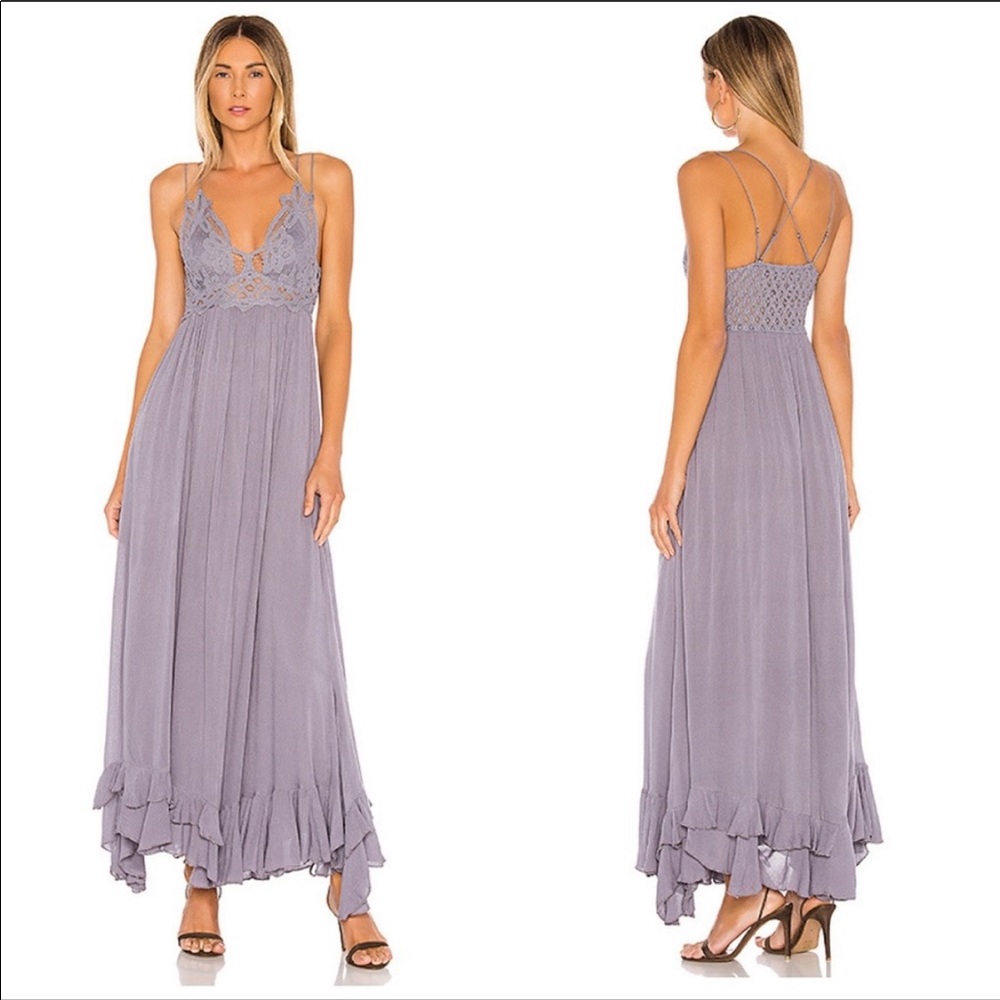 Free People Adella Maxi Slip Dress